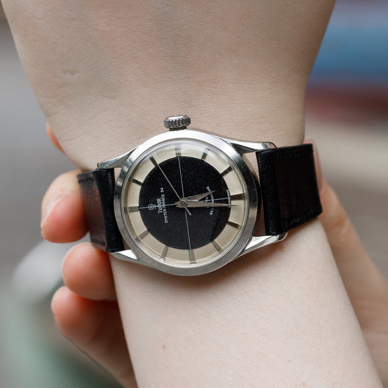 TUDOR OYSTER PRINCE 34 Tuxedo NO Lum Ref.7950