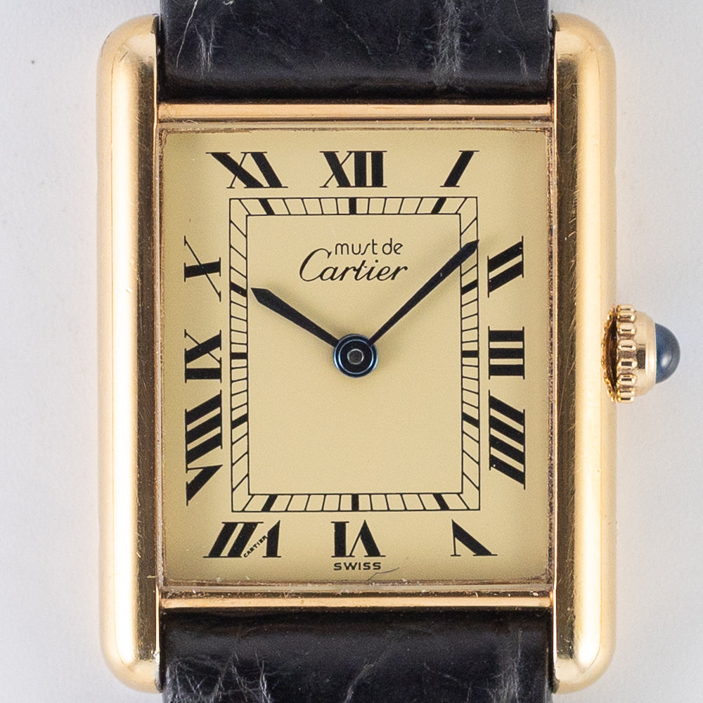 CARTIER LM MUST DE TANK REF.590005