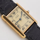 CARTIER LM MUST DE TANK REF.590005