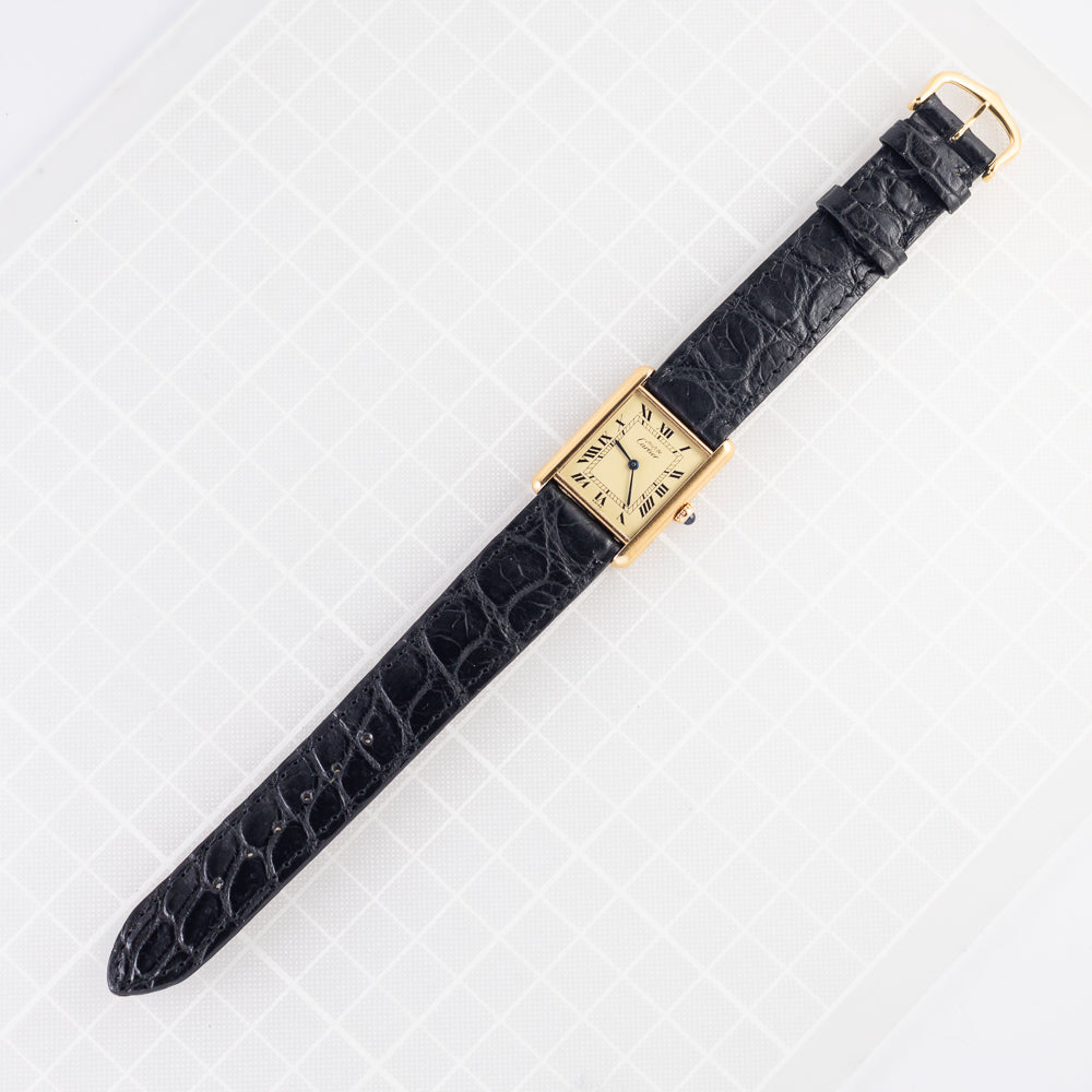 CARTIER LM MUST DE TANK REF.590005