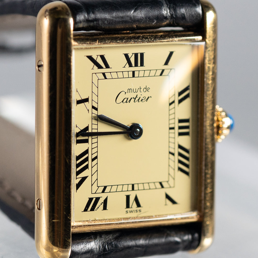 CARTIER LM MUST DE TANK REF.590005