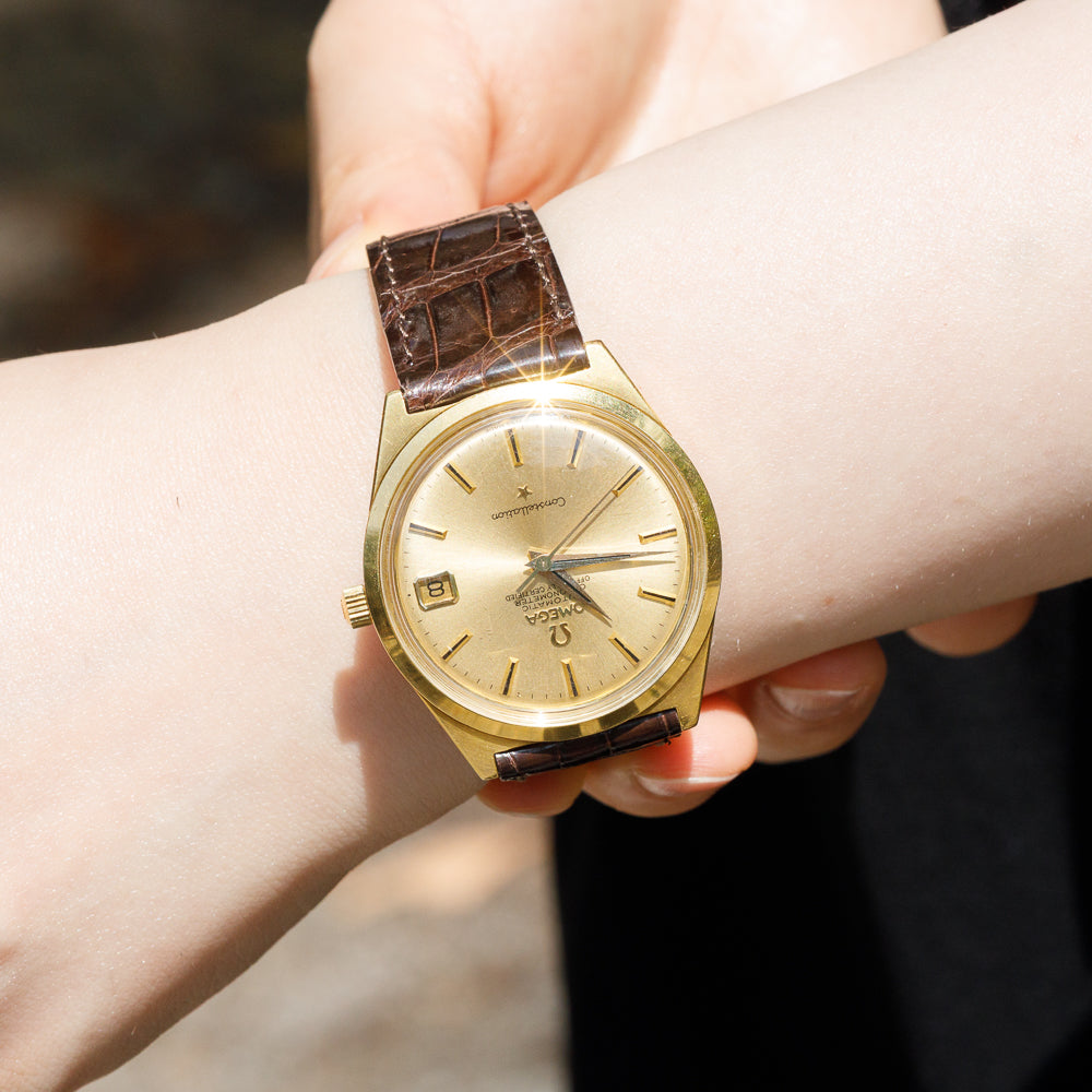 OMEGA CONSTELLATION REF.168.015 18K Yellow Gold