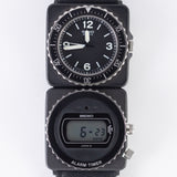 SEIKO FIELD MASTER's JDM NEW OLD STOCK SET Ref.1420-0140 Ref.H801-6040 Ref.H558-5020