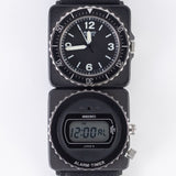 SEIKO FIELD MASTER's JDM NEW OLD STOCK SET Ref.1420-0140 Ref.H801-6040 Ref.H558-5020