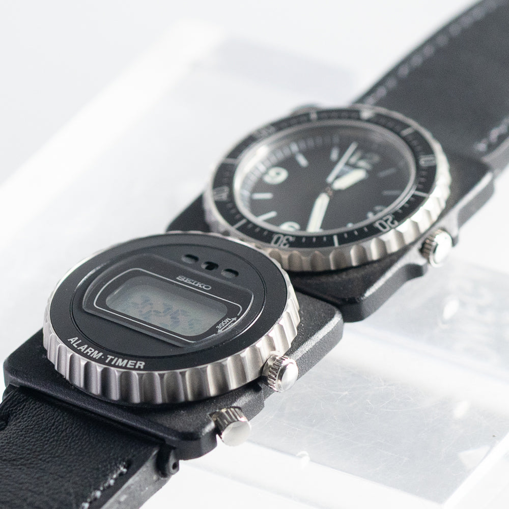 SEIKO FIELD MASTER's JDM NEW OLD STOCK SET Ref.1420-0140 Ref.H801-6040 Ref.H558-5020