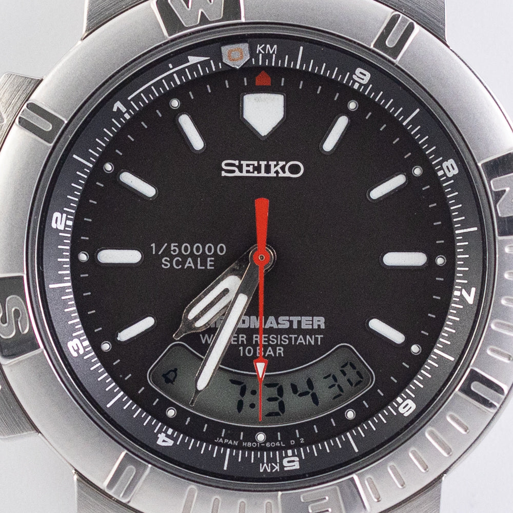 SEIKO FIELD MASTER's JDM NEW OLD STOCK SET Ref.1420-0140 Ref.H801-6040 Ref.H558-5020