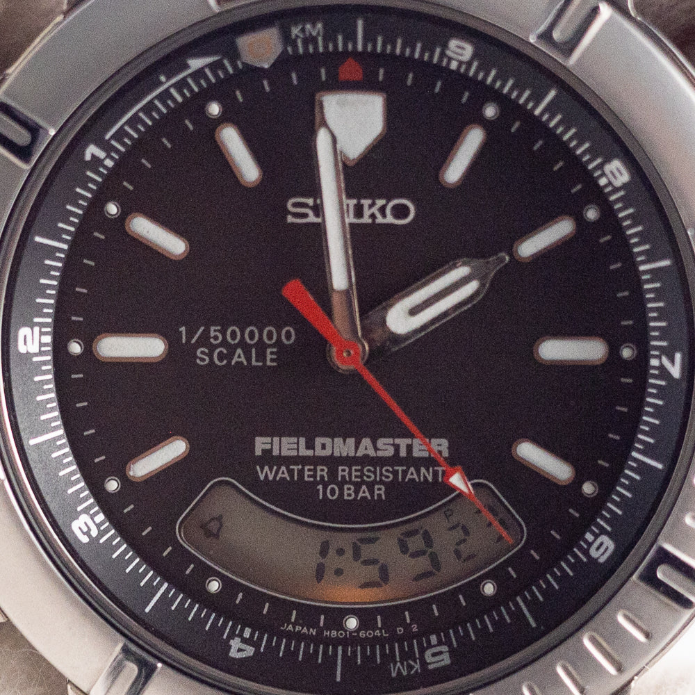 SEIKO FIELD MASTER's JDM NEW OLD STOCK SET Ref.1420-0140 Ref.H801-6040 Ref.H558-5020