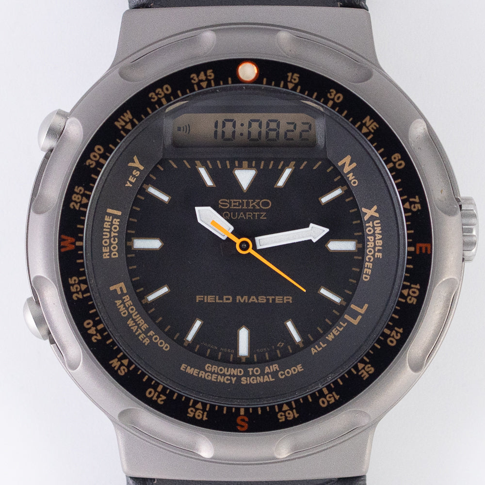 SEIKO FIELD MASTER's JDM NEW OLD STOCK SET Ref.1420-0140 Ref.H801-6040 Ref.H558-5020
