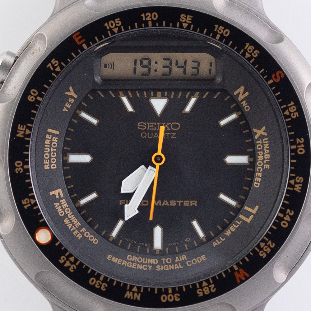 SEIKO FIELD MASTER's JDM NEW OLD STOCK SET Ref.1420-0140 Ref.H801-6040 Ref.H558-5020