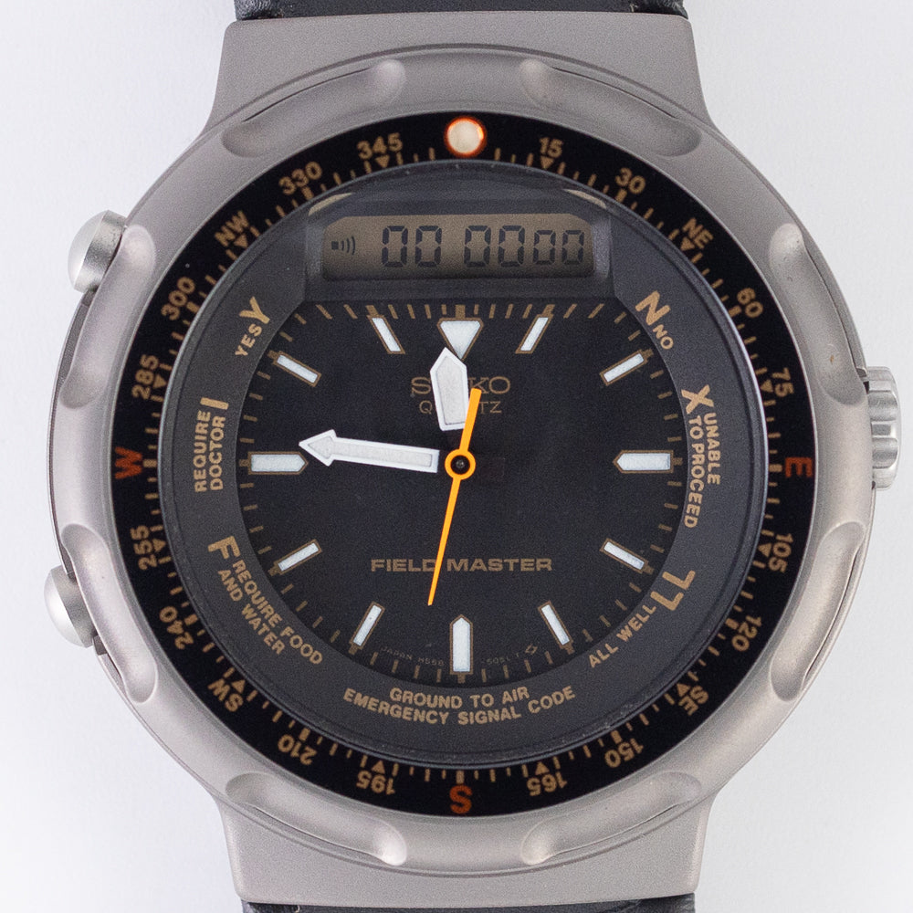 SEIKO FIELD MASTER's JDM NEW OLD STOCK SET Ref.1420-0140 Ref.H801-6040 Ref.H558-5020
