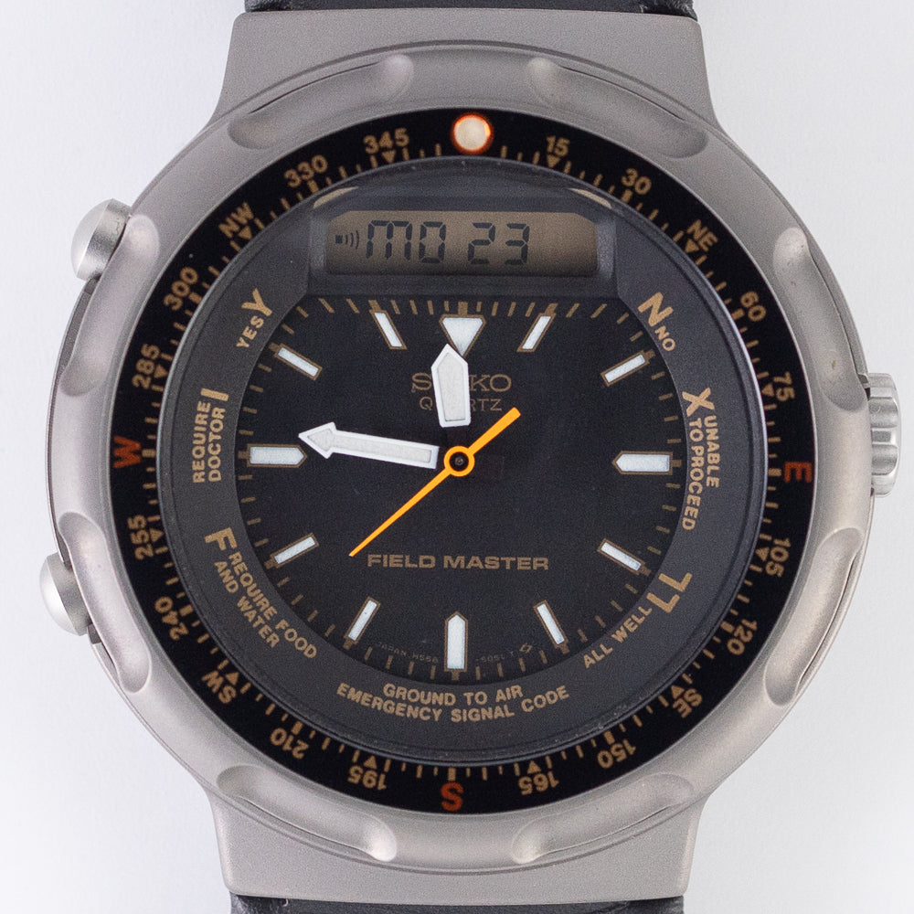 SEIKO FIELD MASTER's JDM NEW OLD STOCK SET Ref.1420-0140 Ref.H801-6040 Ref.H558-5020
