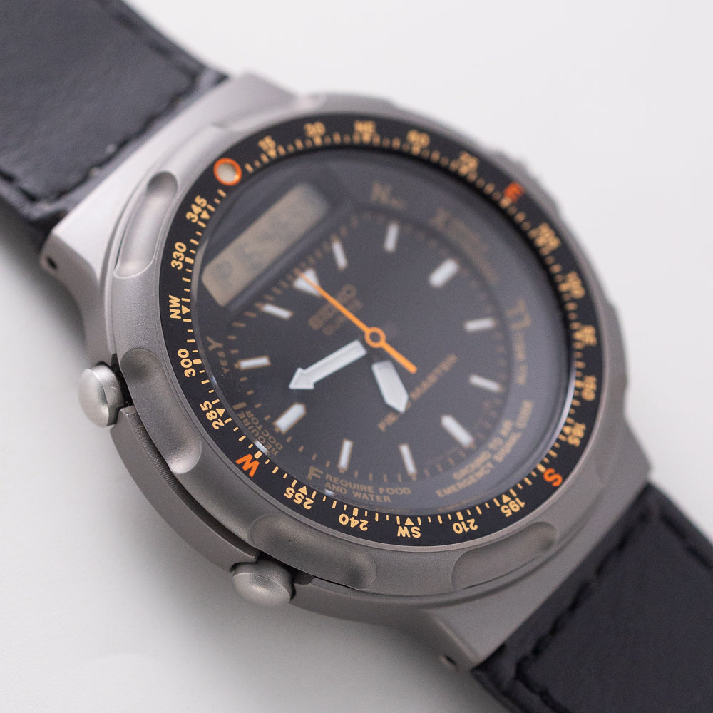 SEIKO FIELD MASTER's JDM NEW OLD STOCK SET Ref.1420-0140 Ref.H801-6040 Ref.H558-5020