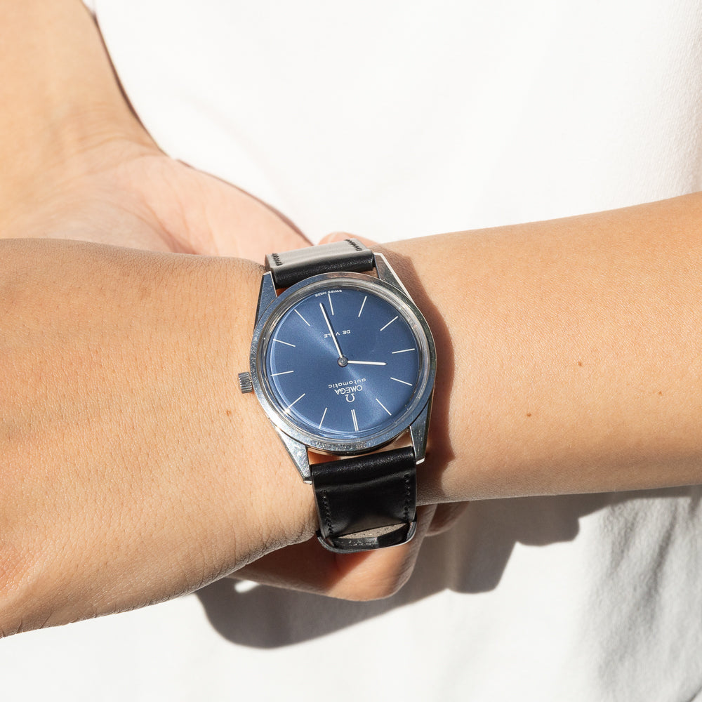 OMEGA DE VILLE BLUE DIAL Ref.155.0019