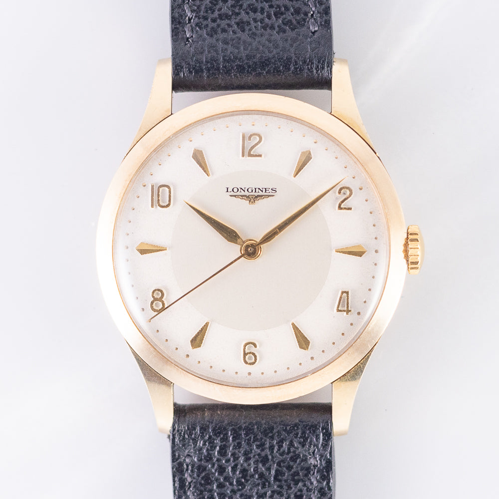 LONGINES Cal.12.68ZS 14K Yellow Gold Ref.4.5664.6