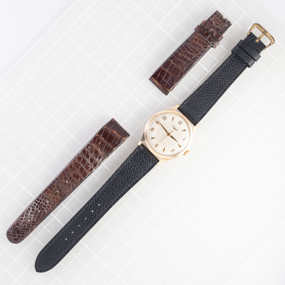 LONGINES Cal.12.68ZS 14K Yellow Gold Ref.4.5664.6