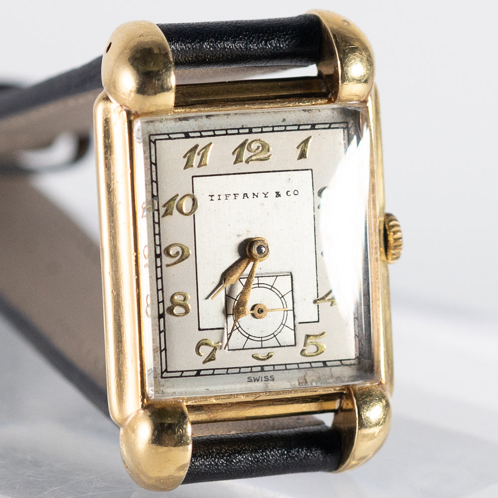 TIFFANY&CO. by MOVADO 18KYG Ref.3856 – TIMEANAGRAM