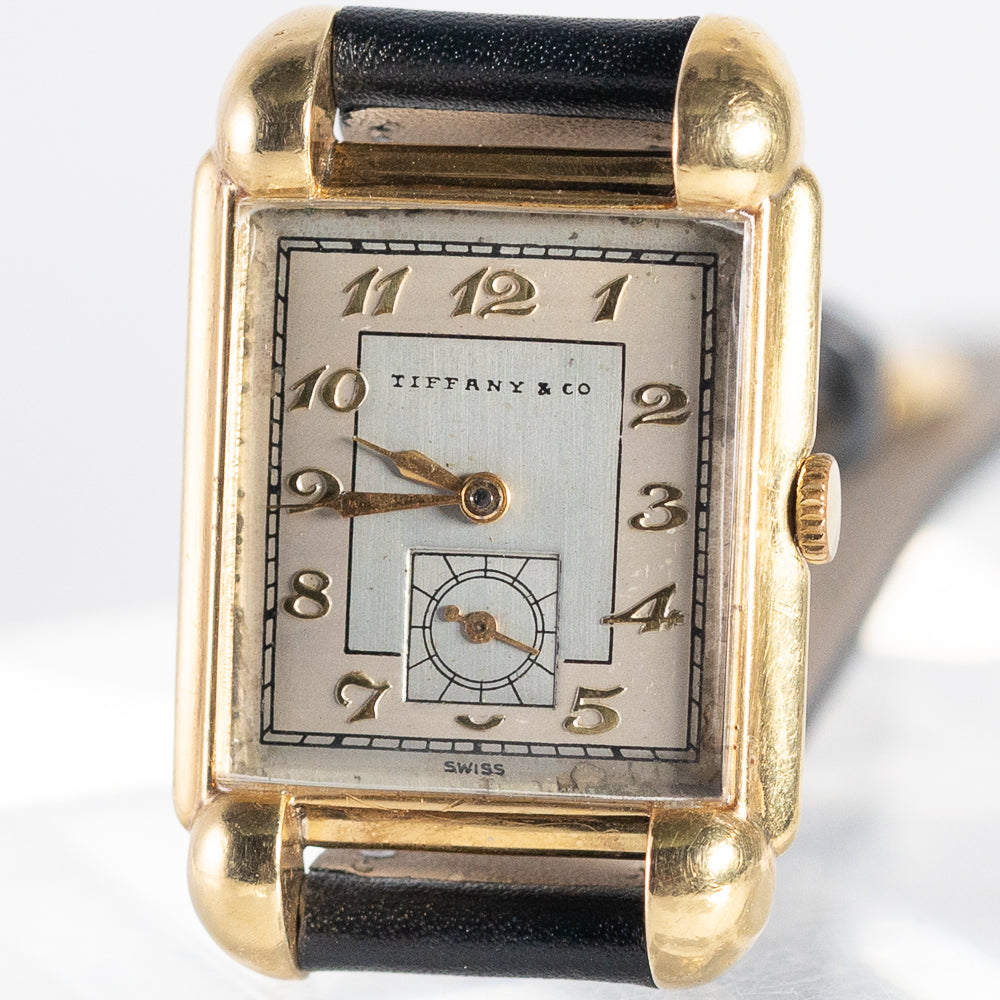 TIFFANY&CO. by MOVADO 18KYG Ref.3856 – TIMEANAGRAM