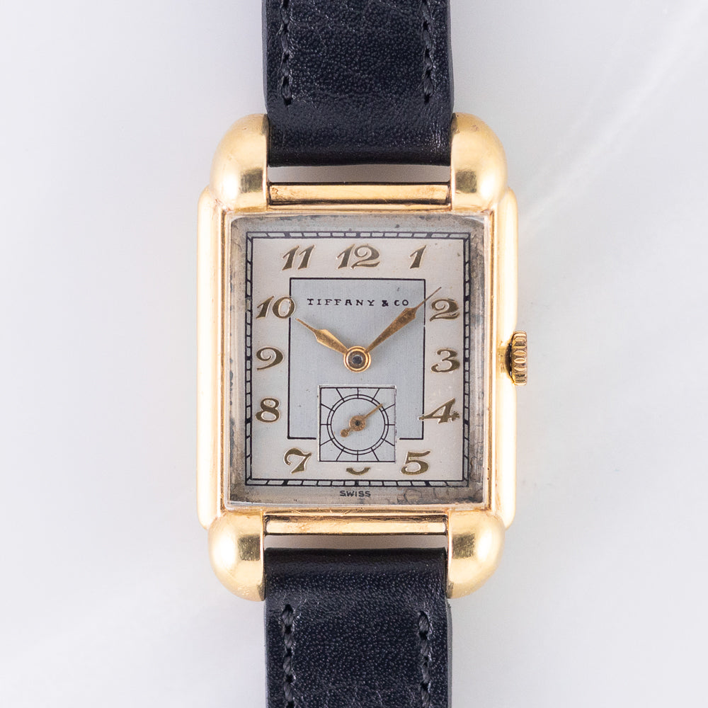 TIFFANY&CO. by MOVADO 18KYG Ref.3856 – TIMEANAGRAM