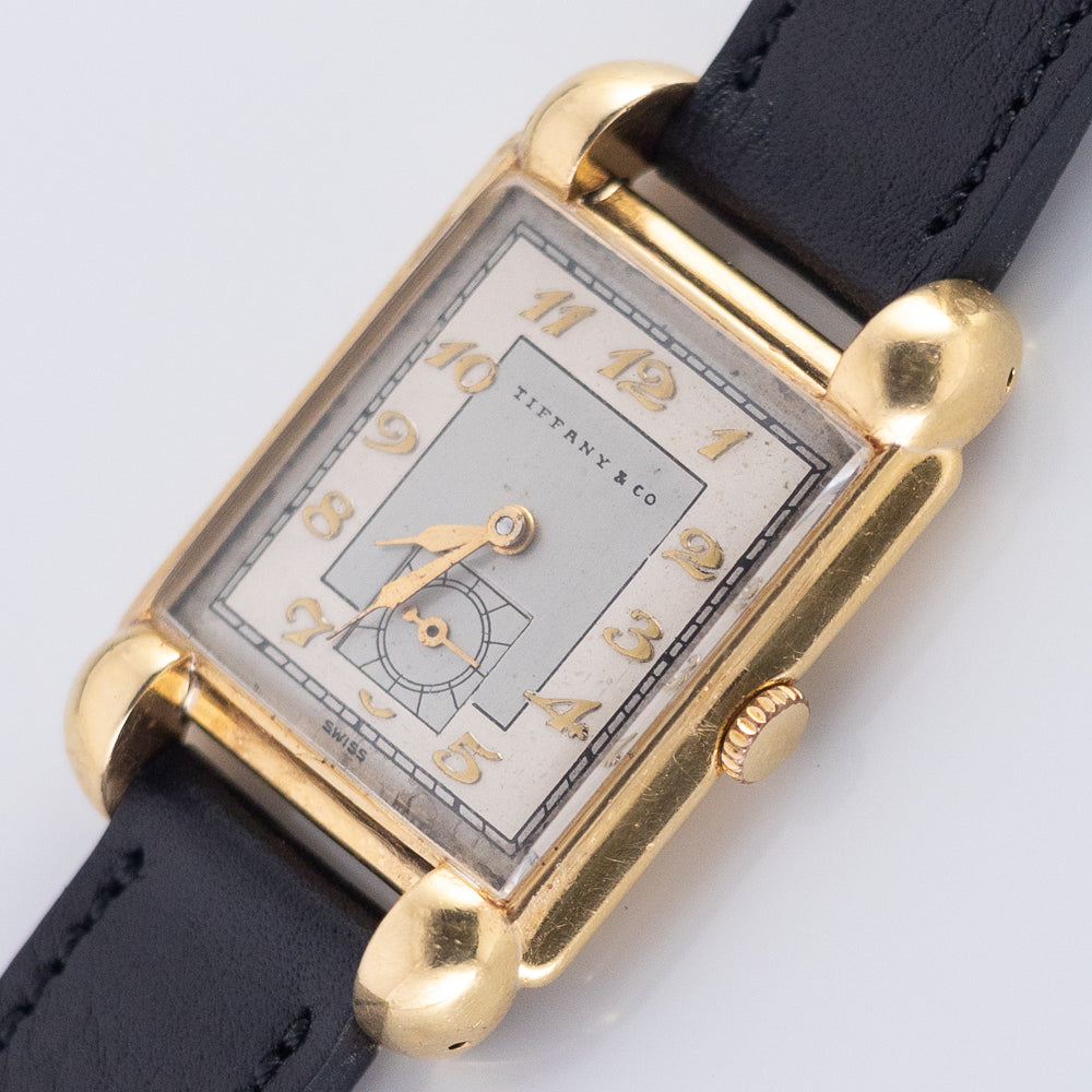 TIFFANY&CO. by MOVADO 18KYG Ref.3856 – TIMEANAGRAM