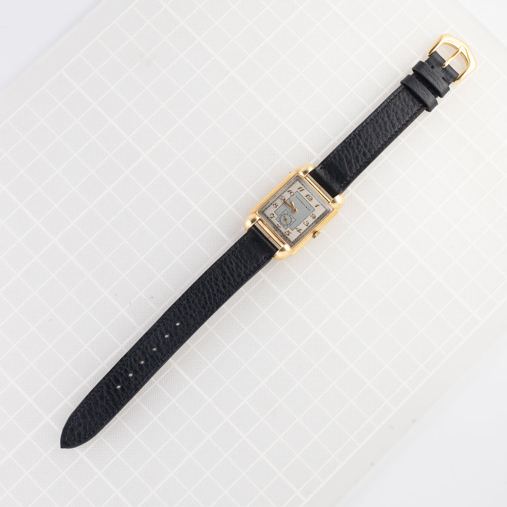 TIFFANY&CO. by MOVADO 18KYG Ref.3856 – TIMEANAGRAM
