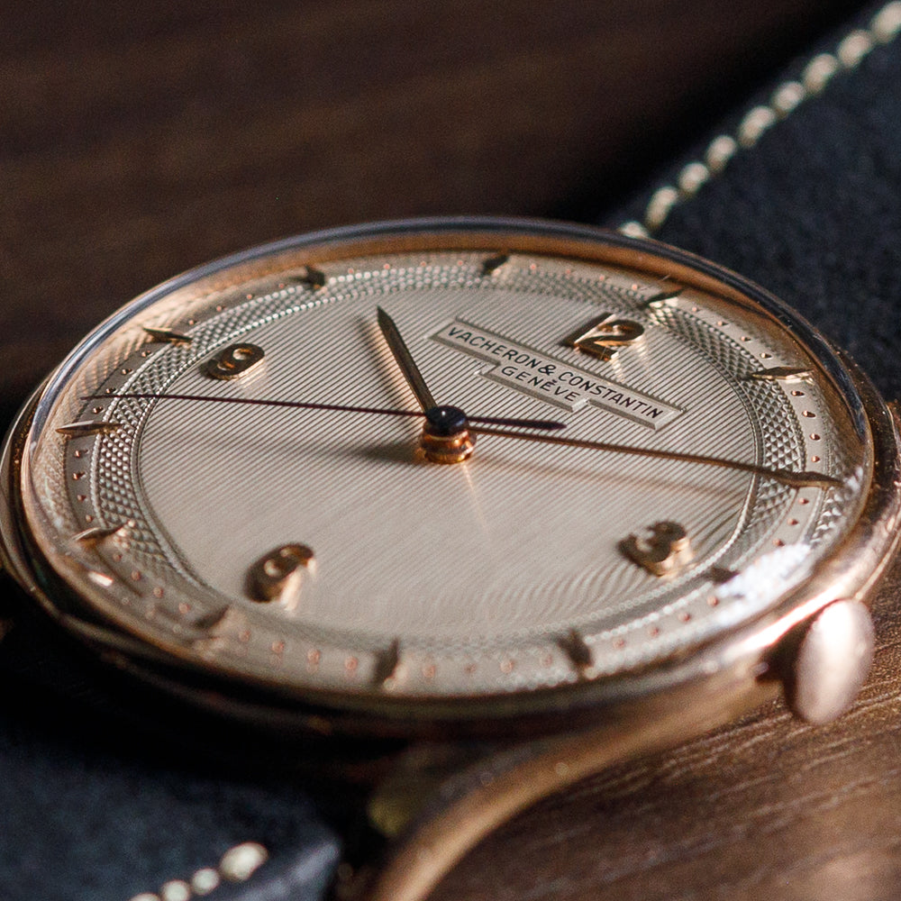 VACHERON & CONSTANTIN 18K Rose Gold Multi-Guilloche Dial