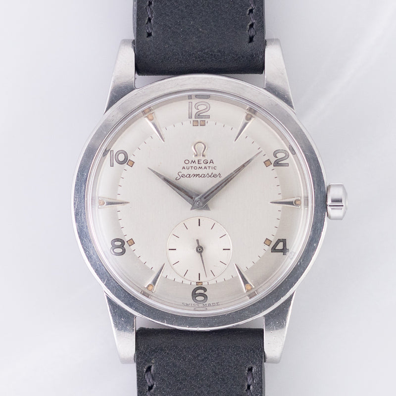 OMEGA Seamaster 36.5mm Silver HOUR MARKER Ref.2493-6 – TIMEANAGRAM