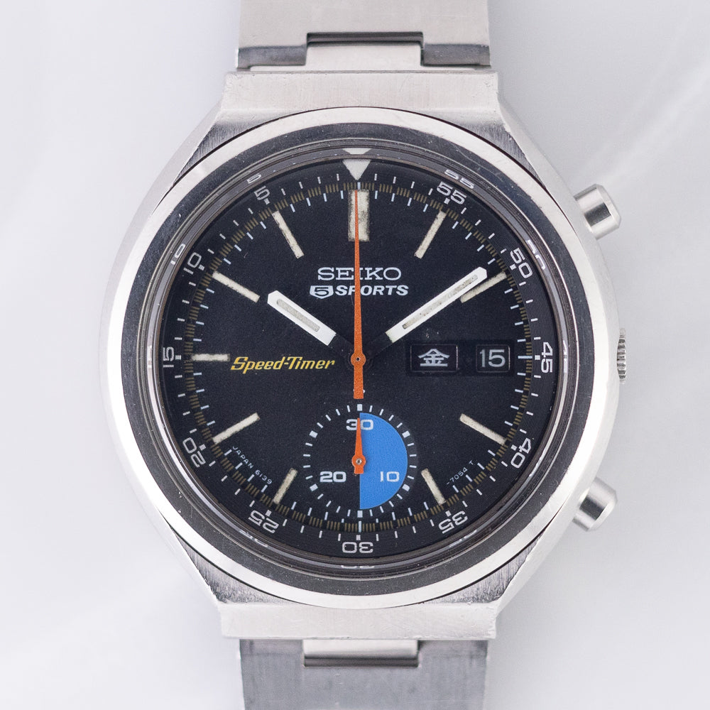SEIKO 5 SPORTS SPEED TIMER REF.6139-7060 Japan Air Self-Defense
