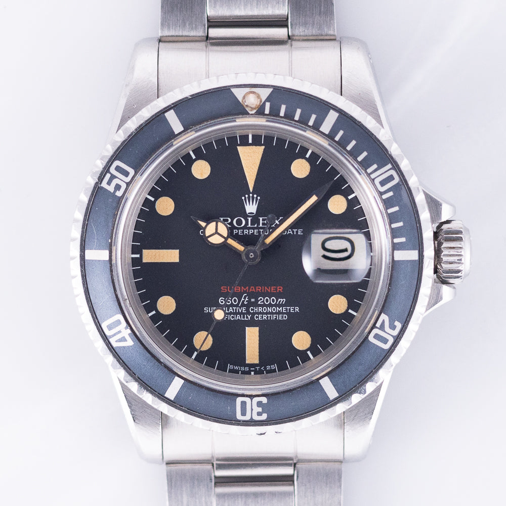 ROLEX SUBMARINER Ref.1680 “RED SUB” MK5 DIAL