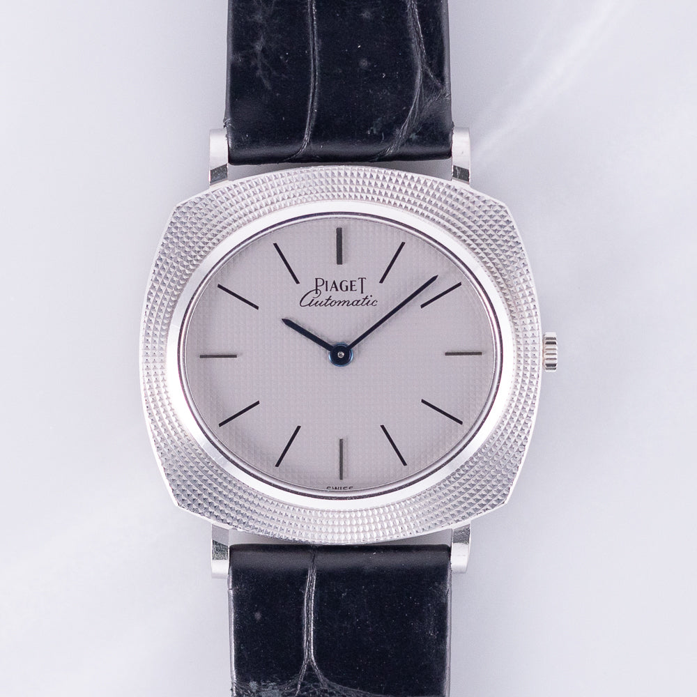 PIAGET REF.12448 Ultra-Thin Automatic Clous de Paris