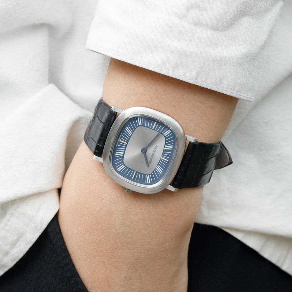 JAEGER LECOULTRE Ref.9100 22 TV Screen 18K White Gold w.Paper