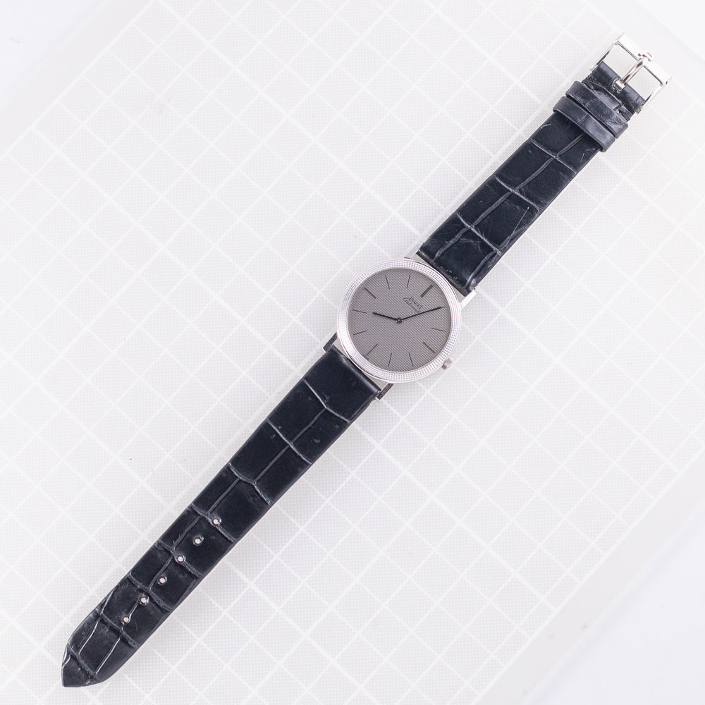 PIAGET Ref.12314 Clous de Paris Automatic Cal.12P 18K White Gold