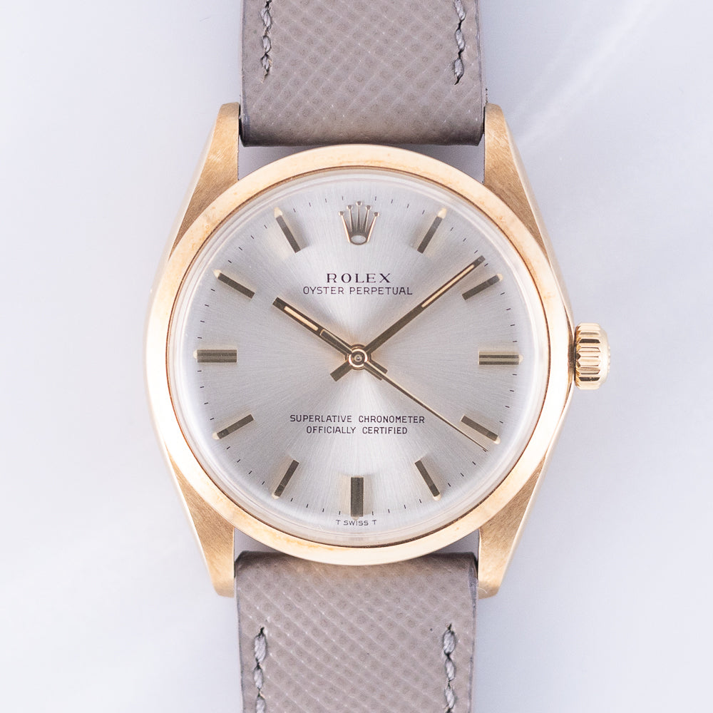 ROLEX OYSTER PERPETUAL Ref.1002 14K Yellow Gold