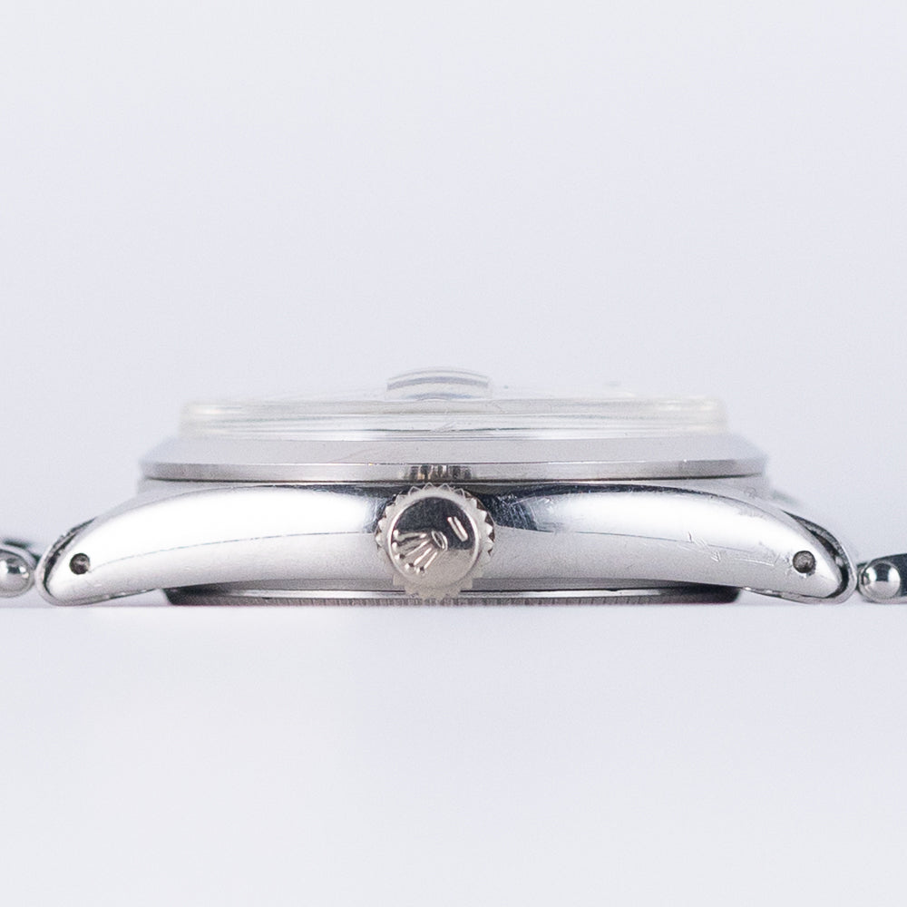 ROLEX OYSTERDATE Ref.6466 Black Gilt Tropical Dial