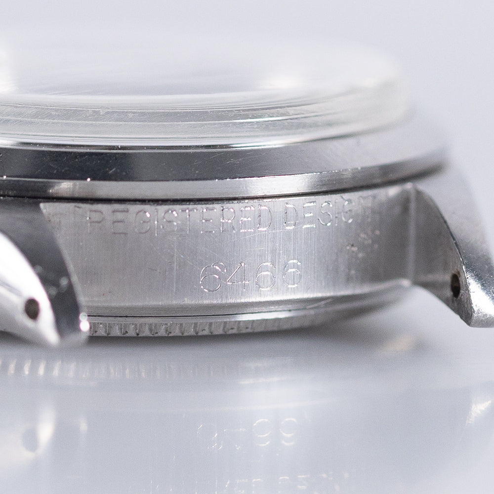 ROLEX OYSTERDATE Ref.6466 Black Gilt Tropical Dial