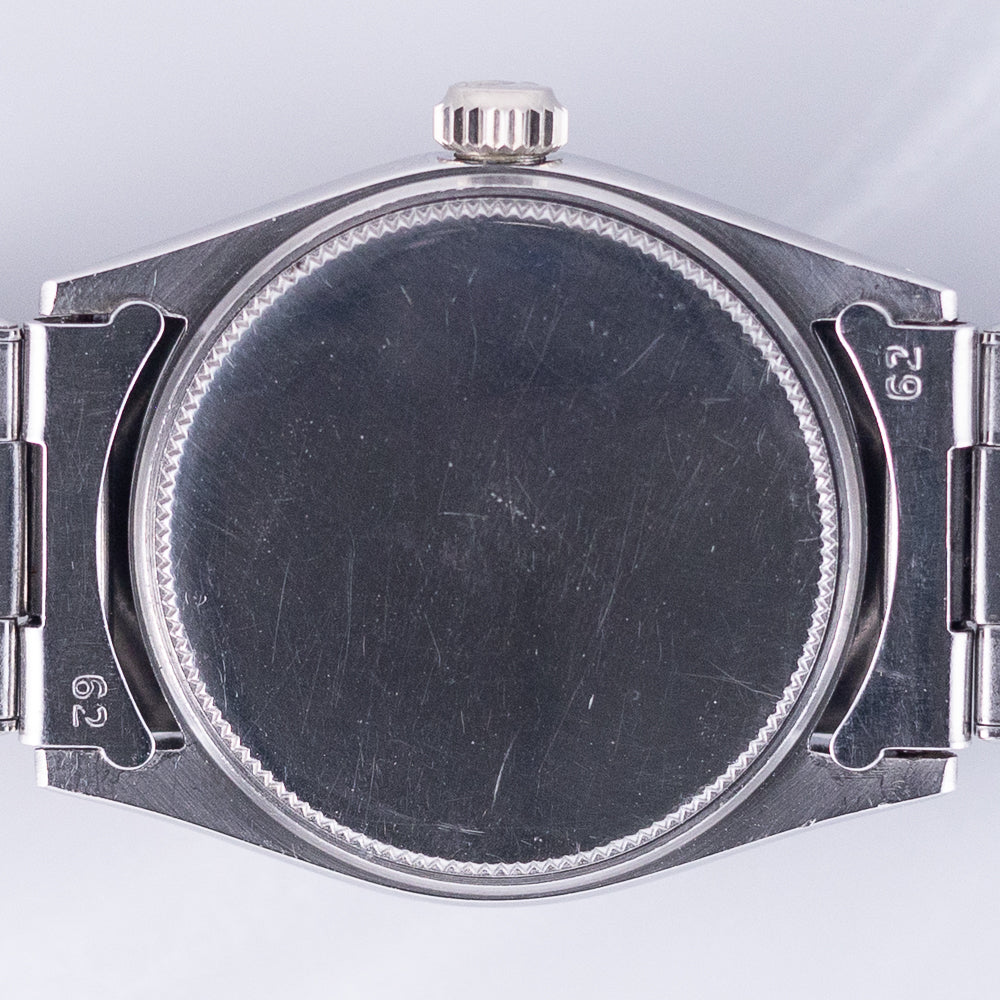 ROLEX OYSTERDATE Ref.6466 Black Gilt Tropical Dial