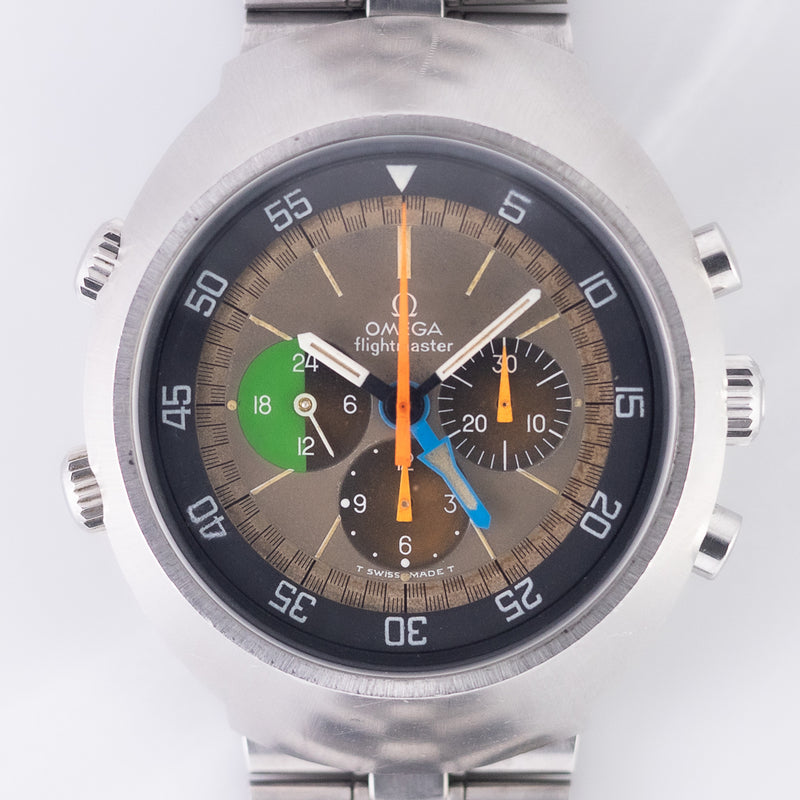 OMEGA Flightmaster No Dots but with dots Ref.145.013