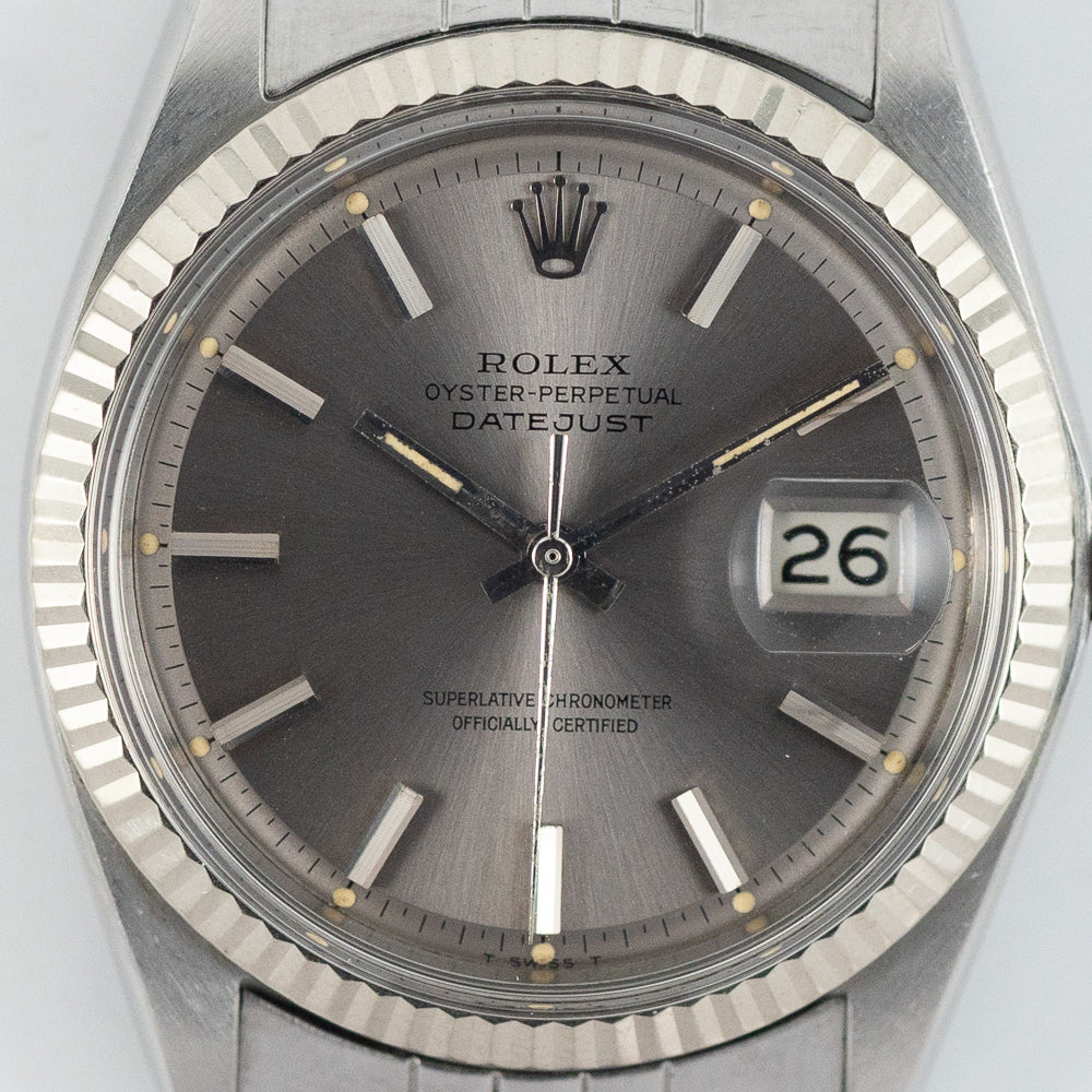 ROLEX DATEJUST Ref.1601 Gray Dial