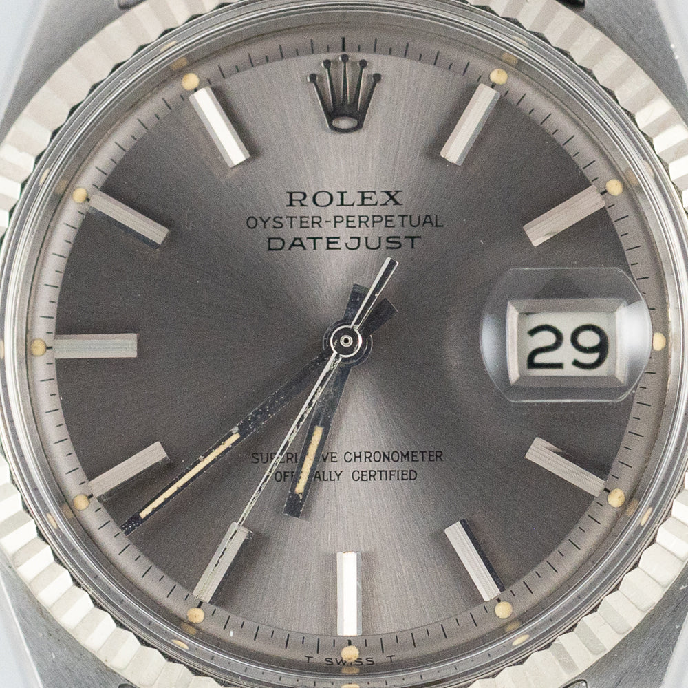 ROLEX DATEJUST Ref.1601 Gray Dial