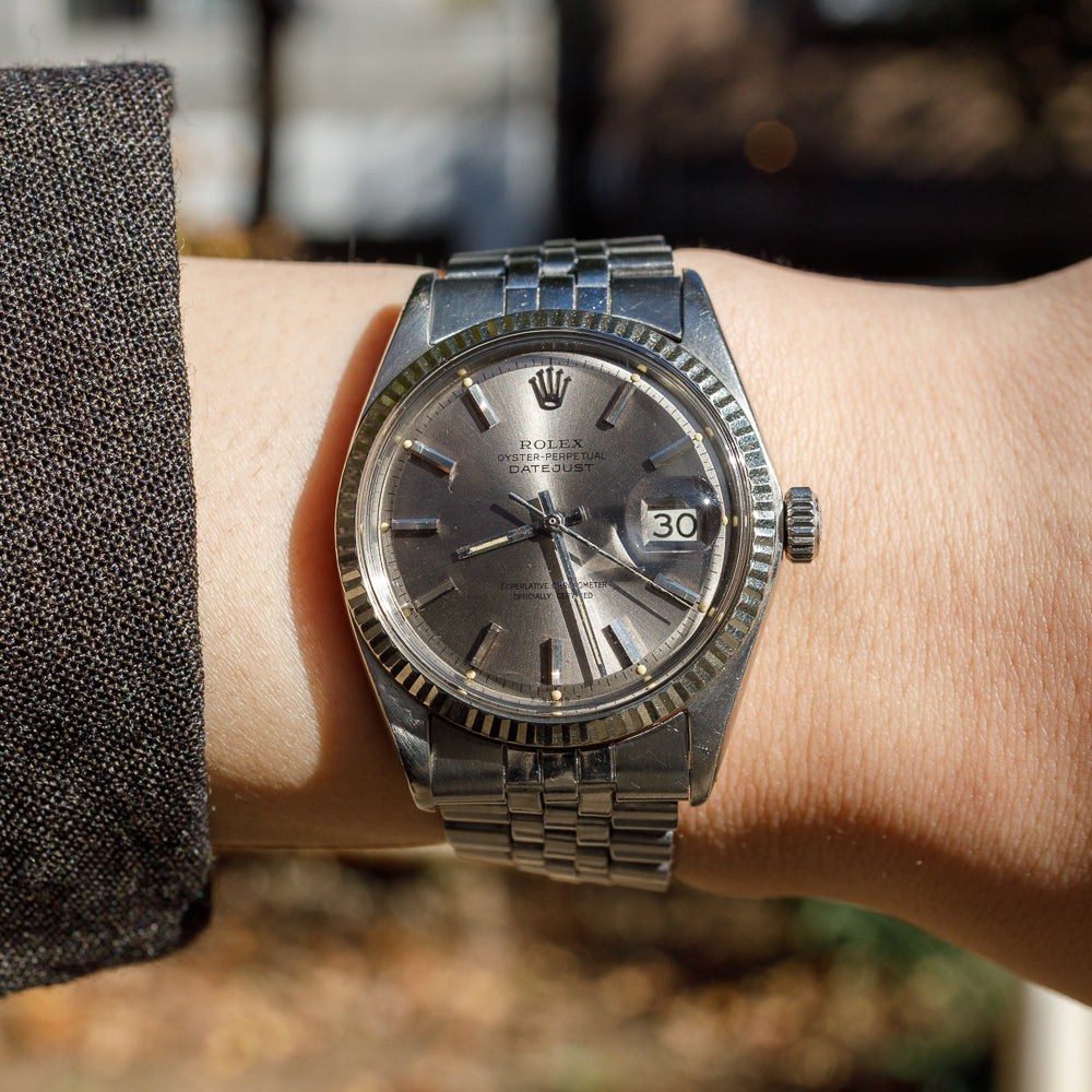 ROLEX DATEJUST Ref.1601 Gray Dial