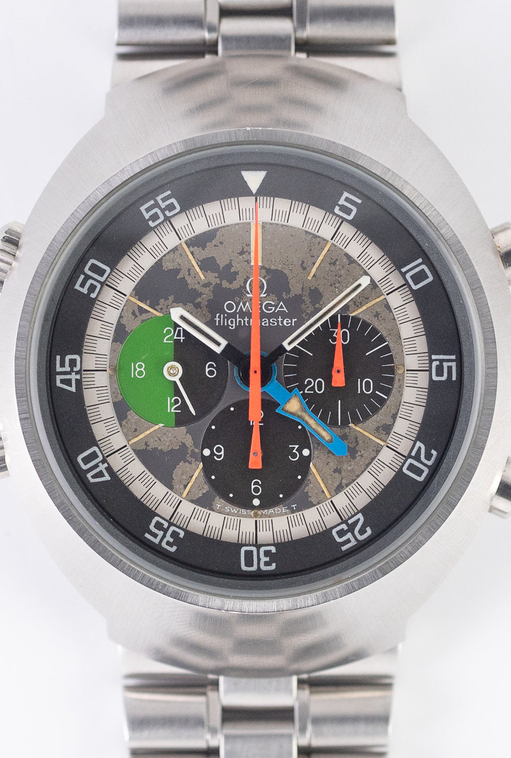 OMEGA Flightmaster A4. 12 Without Dots Dial Ref.145.013 BOX and Papers