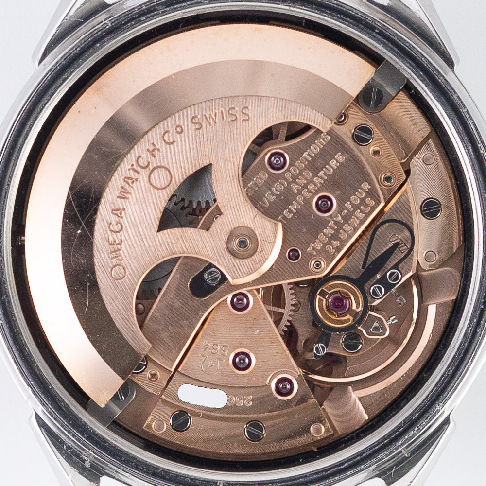 OMEGA Constellation Black Gilt Pie Pan Dial Ref.168.005