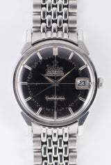 OMEGA Constellation Black Gilt Pie Pan Dial Ref.168.005