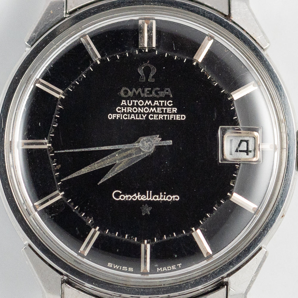 OMEGA Constellation Ref.168.005 Glossy Black Gilt Dial – TIMEANAGRAM