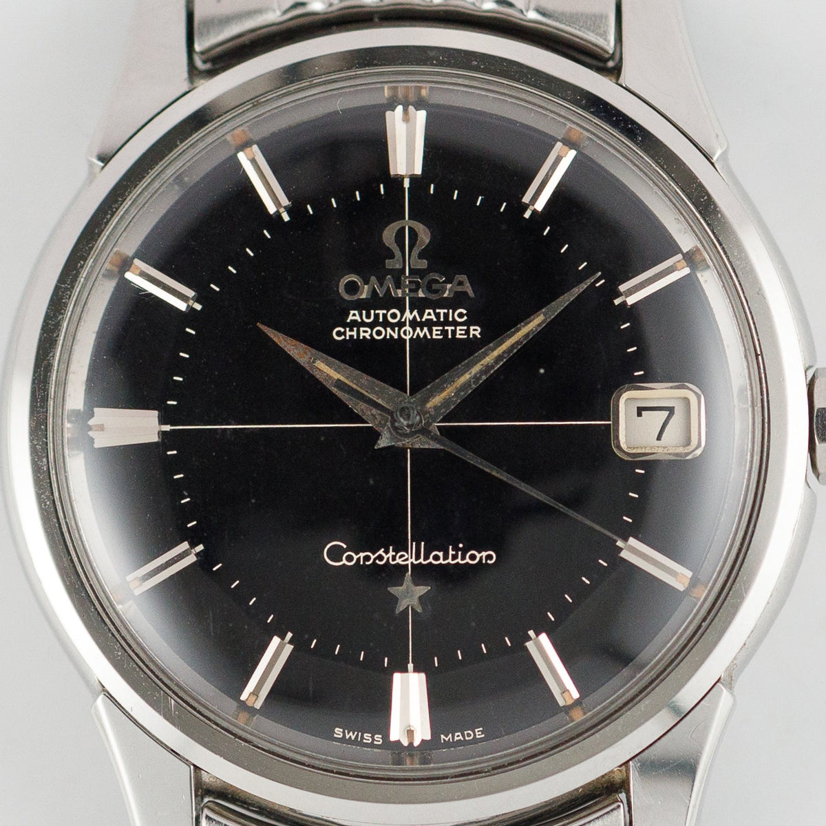 OMEGA Constellation Ref.14393 Glossy BLACK GLIT DIAL