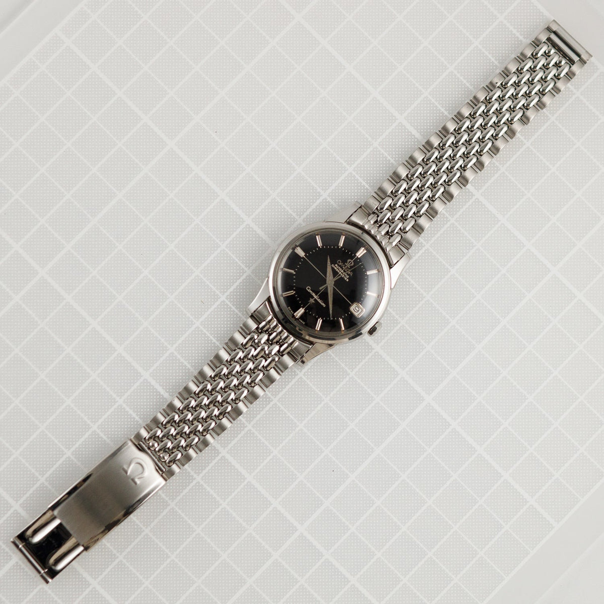 OMEGA Constellation Ref.14393 Glossy BLACK GLIT DIAL