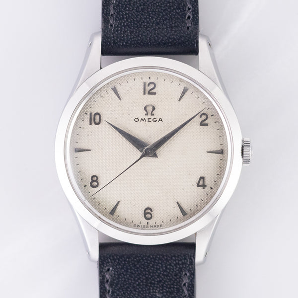 オメガ 時計 OMEGA Guilloché Dial Ref.2760 – TIMEANAGRAM