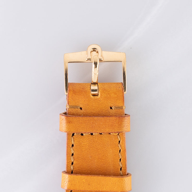 OMEGA Cioccolatone Automatic Black Guilloche 18K Yellow Gold Ref.3950　