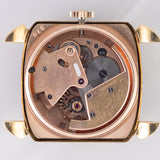 OMEGA Cioccolatone Automatic Black Guilloche 18K Yellow Gold Ref.3950　