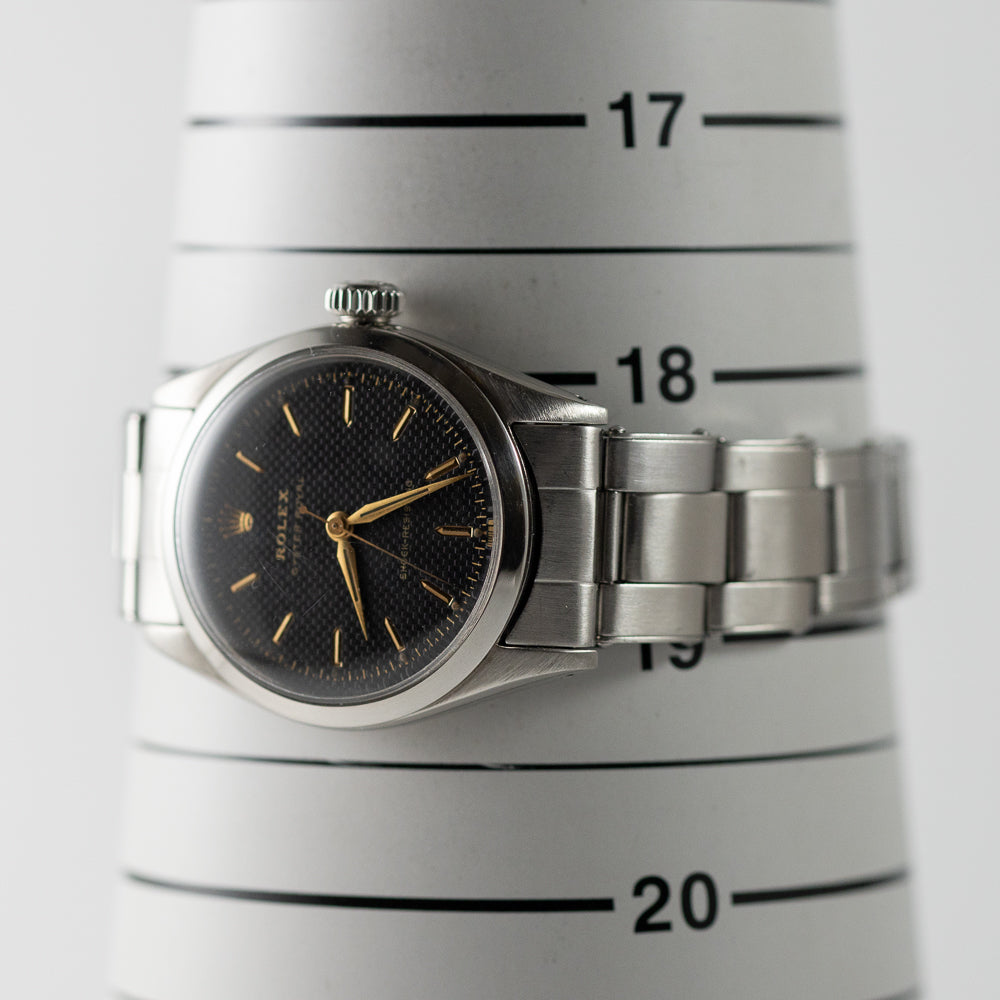 ROLEX OYSTER ROYAL Ref.6444 Black HONEYCOMB Dial