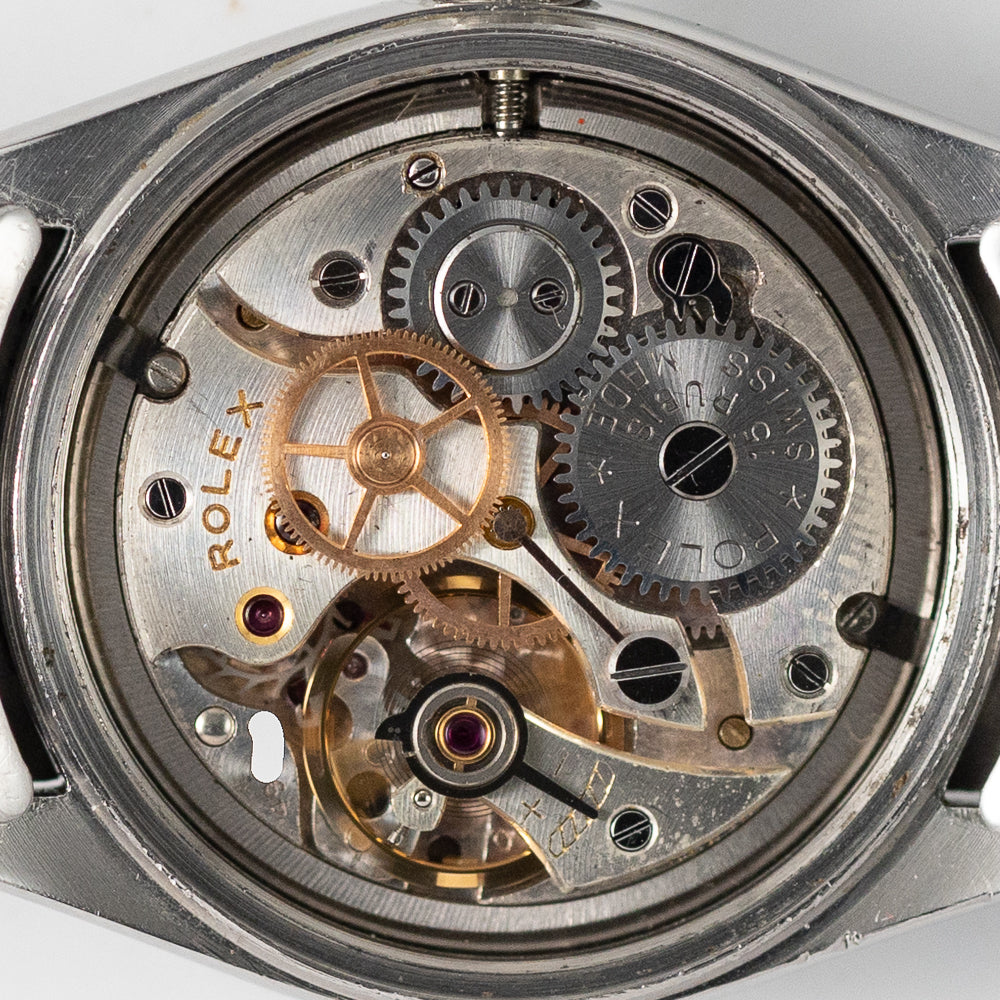 ROLEX OYSTER  ROYAL Ref.6246 Herringbone Dial with Expansion Bracelet